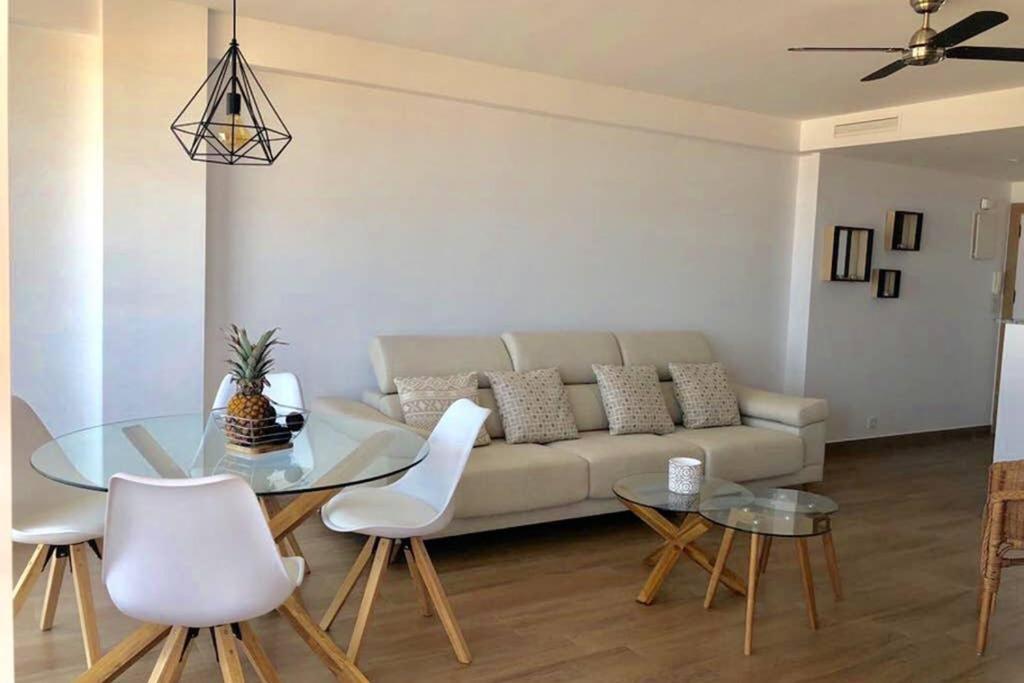 Apartament Playa De Gandia 1Ere Ligne El Galeon Zewnętrze zdjęcie