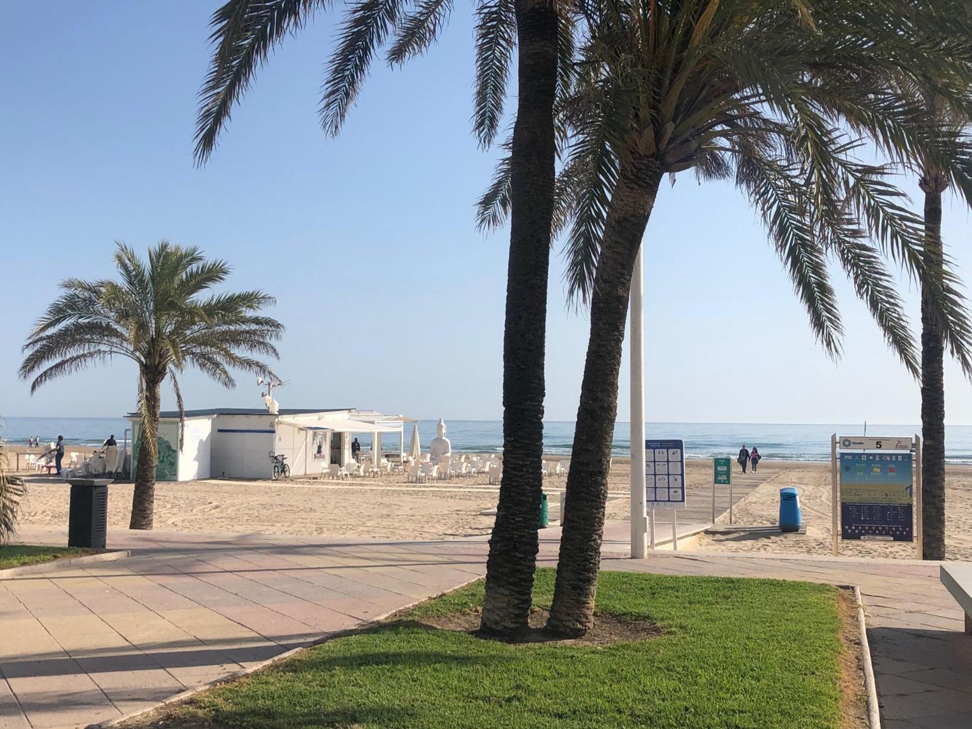 Apartament Playa De Gandia 1Ere Ligne El Galeon Zewnętrze zdjęcie